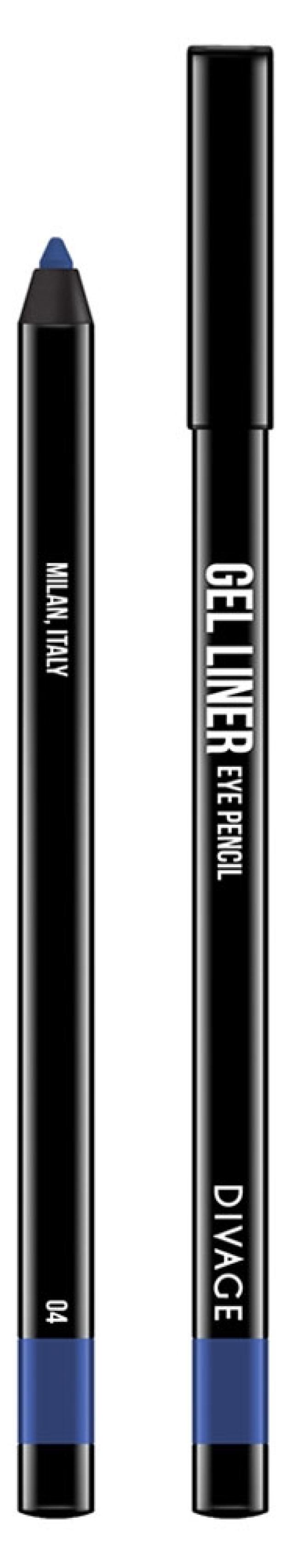 фото Карандаш для глаз divage gel eye liner гелевый тон № 04, 1 шт