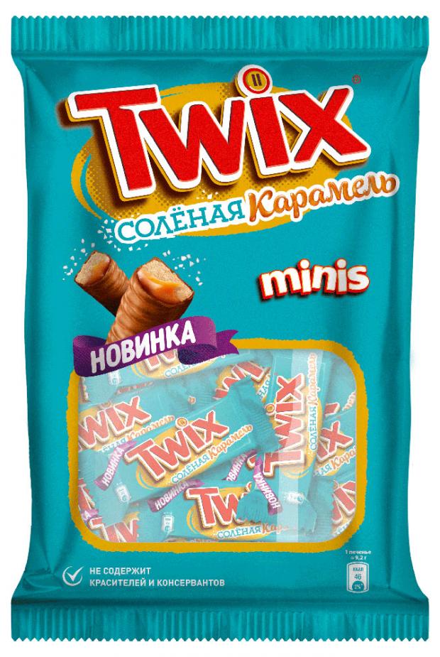 

Набор конфет Twix minis солёная карамель, 184 г