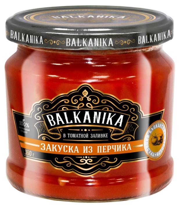 

Закуска BALKANIKA из перчика в томатной заливке, 360 г