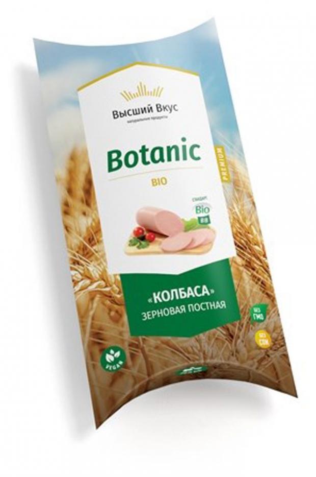 фото Колбаса зерновая «высший вкус» botanic bio, 300 г