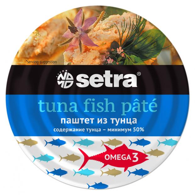 

Паштет из тунца Setra, 80 г