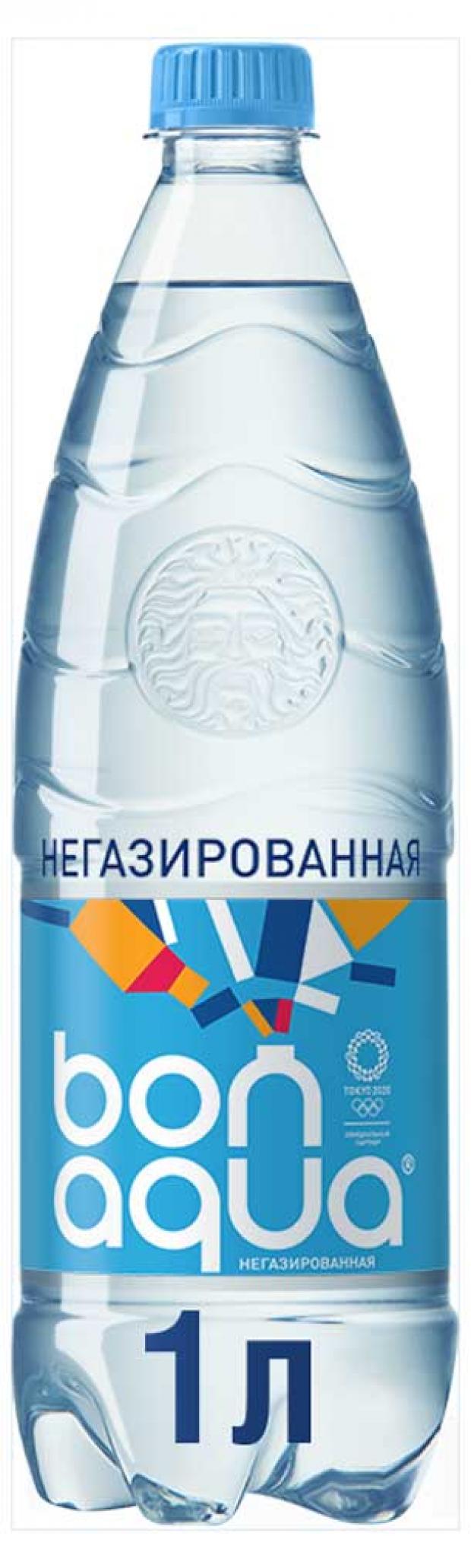 фото Вода питьевая bonaqua негазированная, 1 л