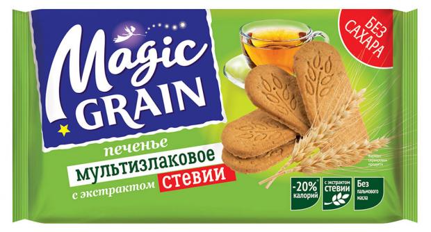 Печенье Magic Grain мультизлаковое с экстрактом стевии, 150 г