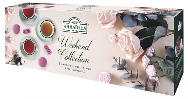 Чайный набор Ahmad Tea Weekend Collection 60 пакетиков 108 г 362₽