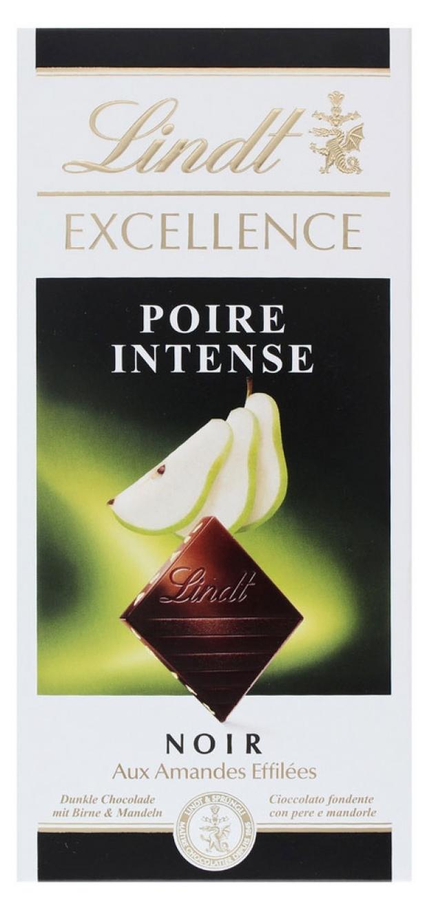 фото Шоколад lindt excellence poire intense, 100 г