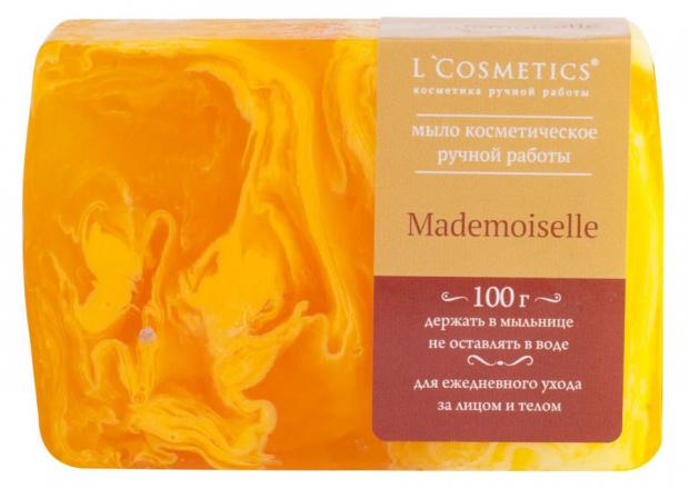 фото Мыло косметическое l`cosmetics mademoiselle ручной работы, 100 г