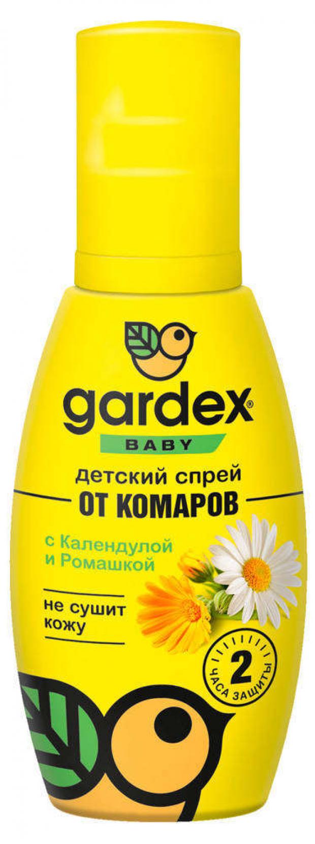 фото Спрей от комаров gardex baby детский с 2х лет, 100 мл