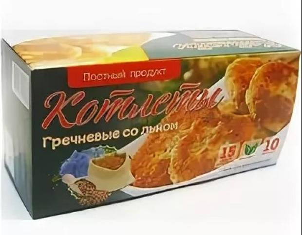 Котлеты веганские «Постный продукт» гречневые, 315 г