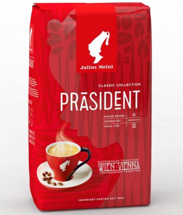 фото Кофе в зернах julius meinl president classic, 1 кг