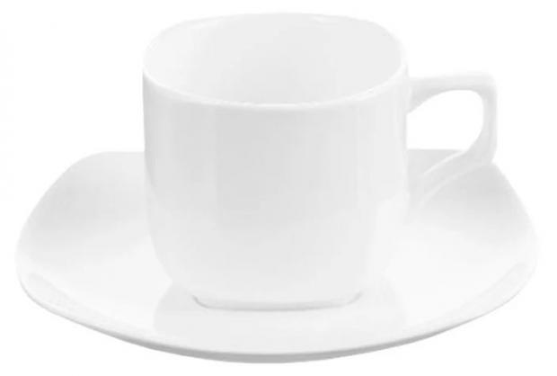 Чашка кофейная с блюдцем Actuel Nermin фарфоровая