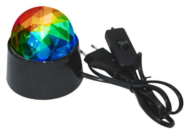 Светильник светодиодный Rev RGB DISCO 3 Вт