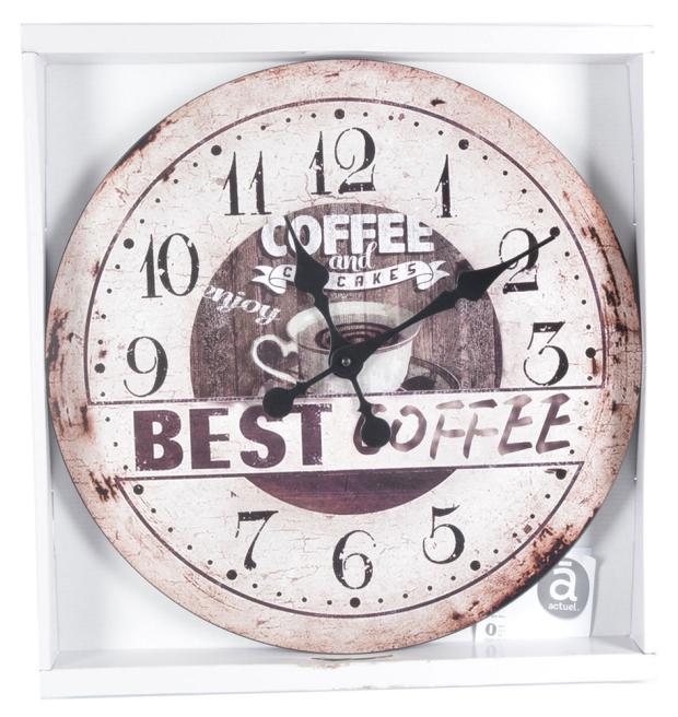 фото Часы настенные actuel best coffee, 45 см