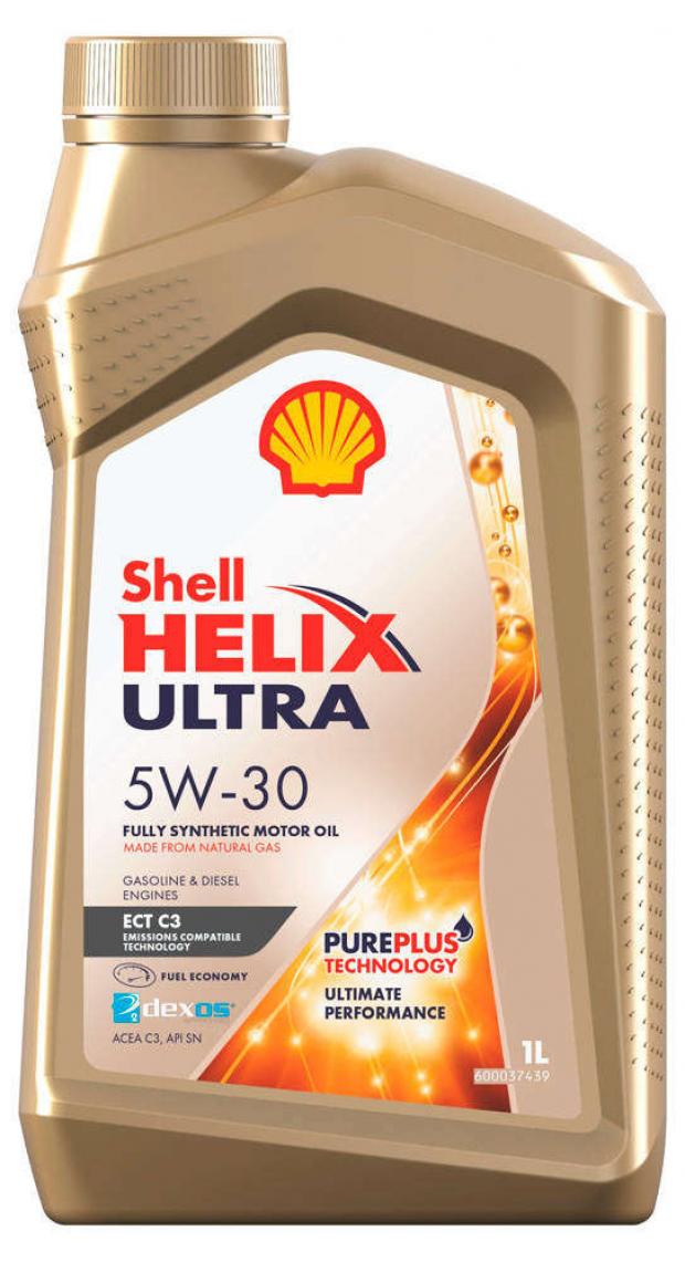 Масло моторное Shell Helix Ultra ECT C3 5W30 синтетическое, 1 л