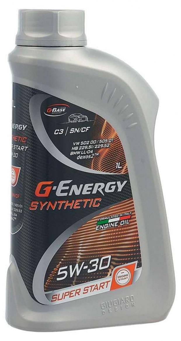 фото Масло моторное g-energy synthetic super start 5w30, 1 л