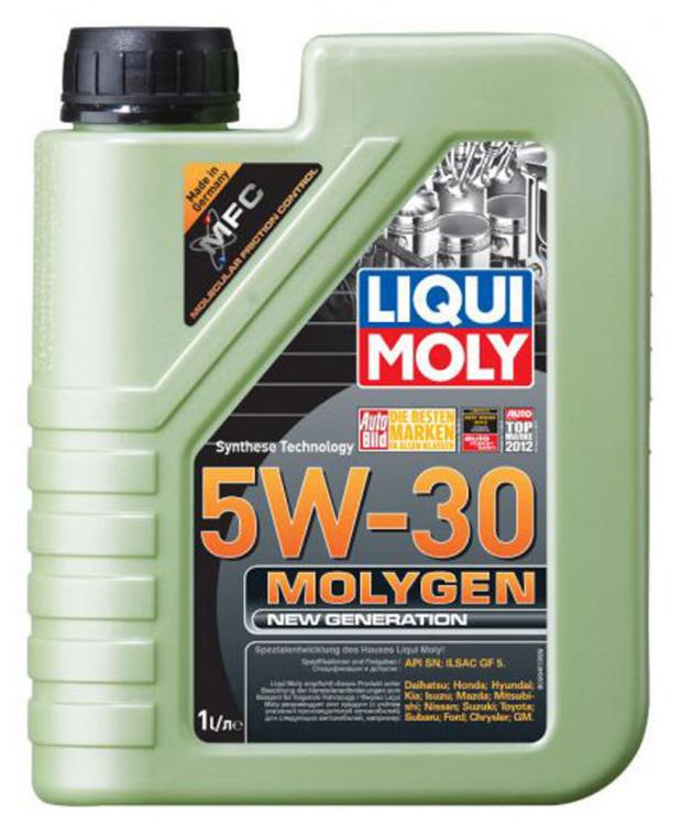 фото Масло моторное liqui moly molygen new generation 5w30 синтетическое, 1 л