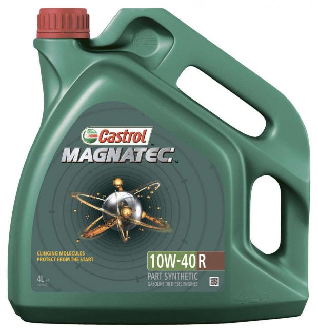 фото Масло моторное magnatec 10w40 r полусинтетическое, 4 л castrol