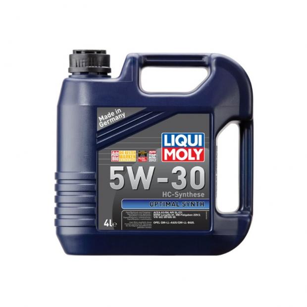 фото Масло моторное liqui moly optimal 5w30 синтетическое, 4 л