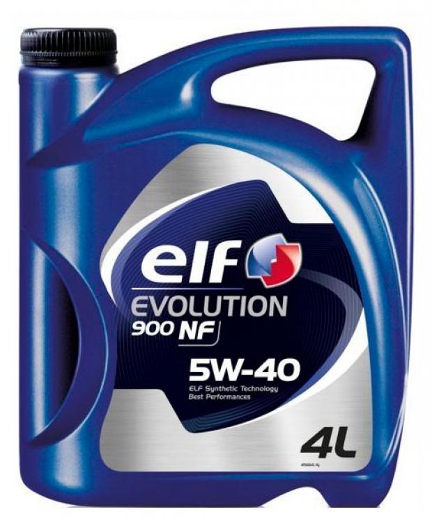 фото Масло моторное elf evolution 900 nf 5w40 синтетичческое, 4 л