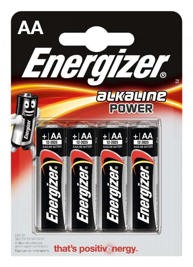 

Батарейка Energizer Alkaline Power алкалиновая типоразмер AA, 4 шт