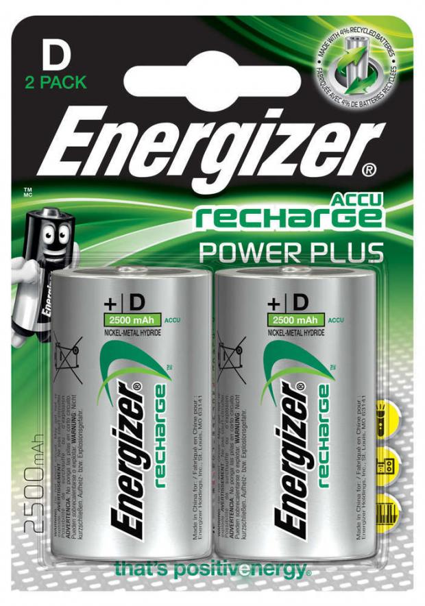 

Аккумулятор Energizer D 2500, 1 шт