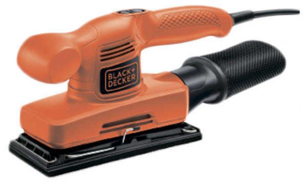 фото Машина плоскошлифовальная black+decker ka310 240вт