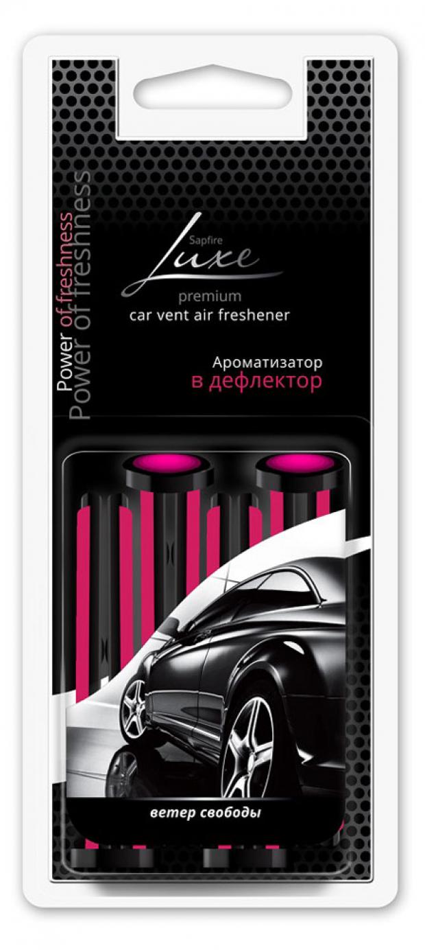 

Ароматизатор Sapfire for gentelman, for lady в дефлектор