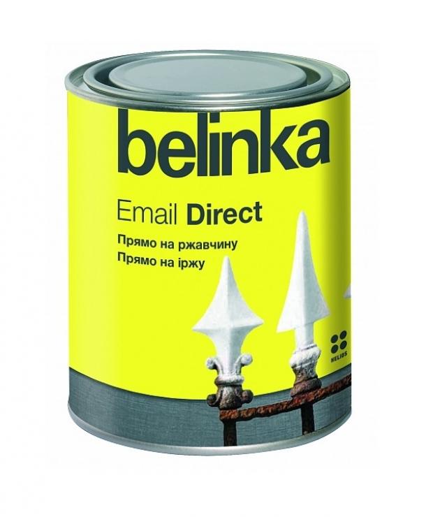 фото Эмаль belinka email direct белая, 750 мл