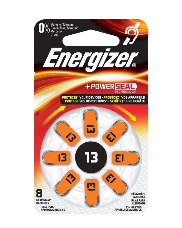 

Батарейка Energizer Zinc Air ZA13, 8 шт