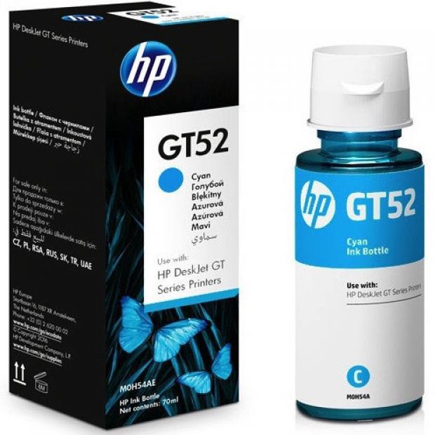 

Картридж струйный HP GT52 голубой