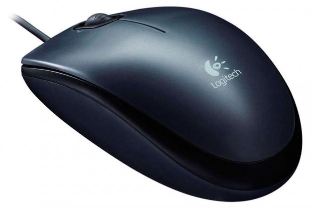 

Мышь проводная Logitech M100