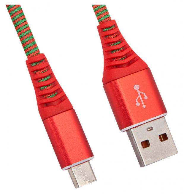 фото Usb кабель liberty project microusb носки красный