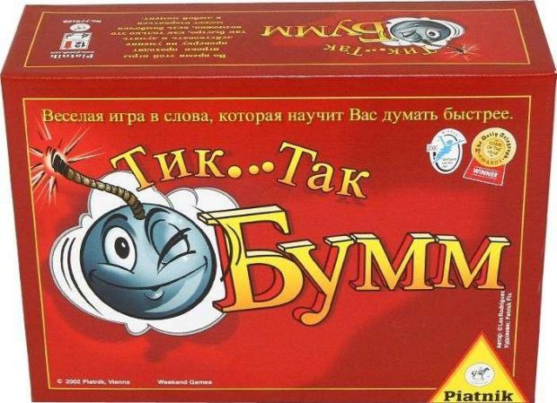 фото Настольная игра piatnik тик так бум