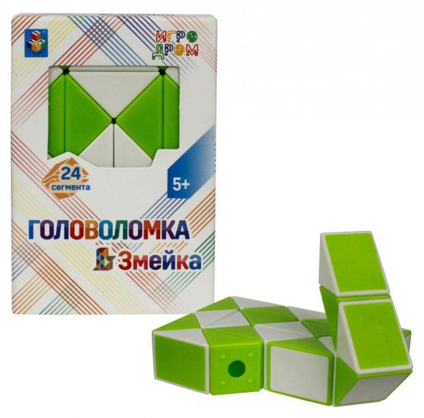 

Головоломка 1toy Змейка малая Т14205, 24 сегмента