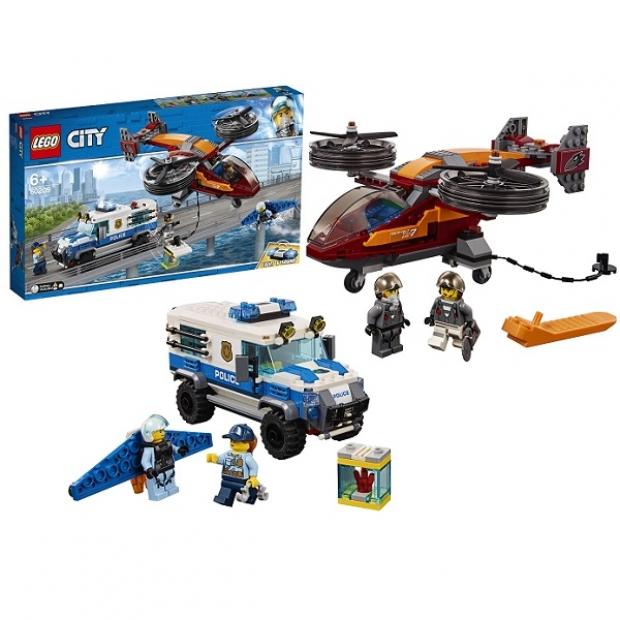 

Конструктор LEGO City 60209 Воздушная полиция: кража бриллиантов