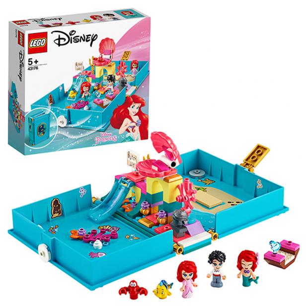 

Конструктор LEGO Disney Princess 43176 Книга сказочных приключений Ариэль