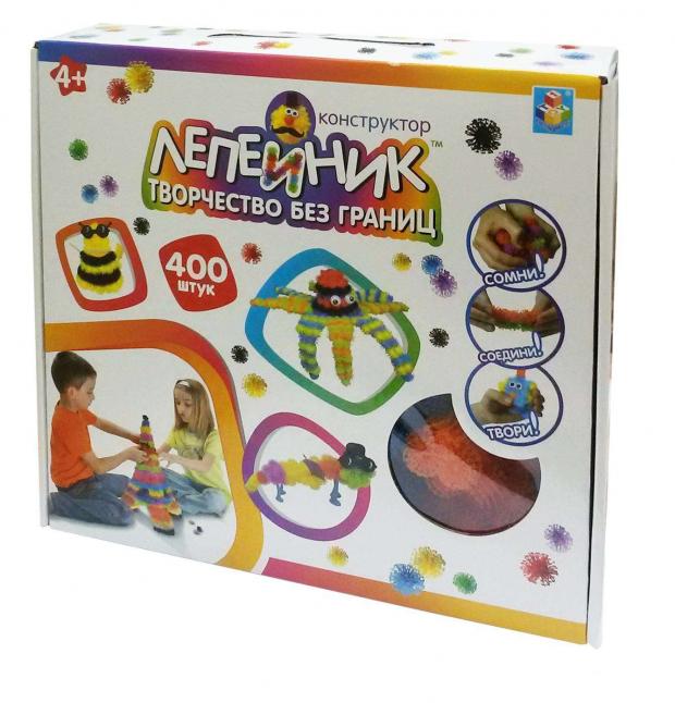 

Конструктор 1toy Лепейник Т59409, 400 деталей