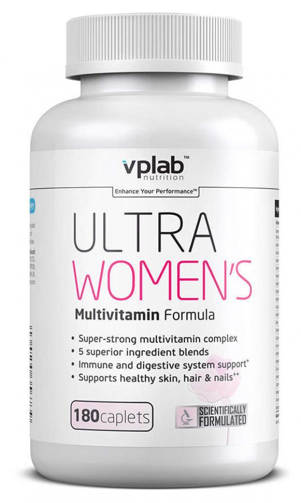 фото Комплекс витаминно-минеральный vplab ultra women`s multivitamin, 180 капл