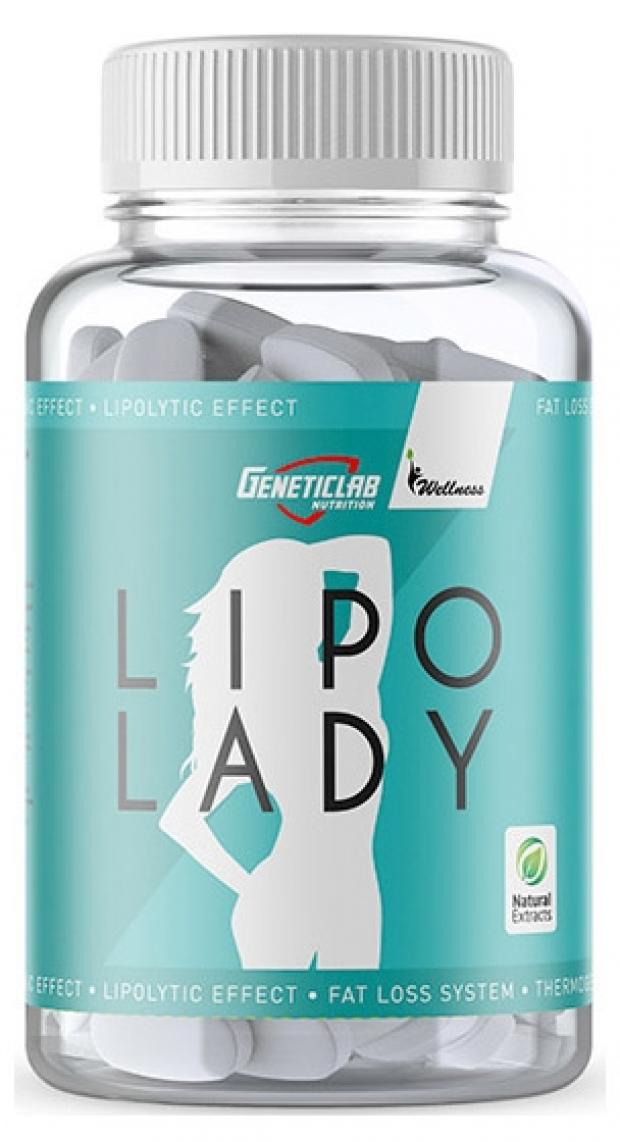 фото Жиросжигатель женский geneticlab lipo lady, 90 капсул