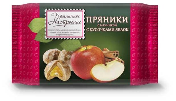 фото Пряники «пряничное настроение» с кусочками яблок, 210 г