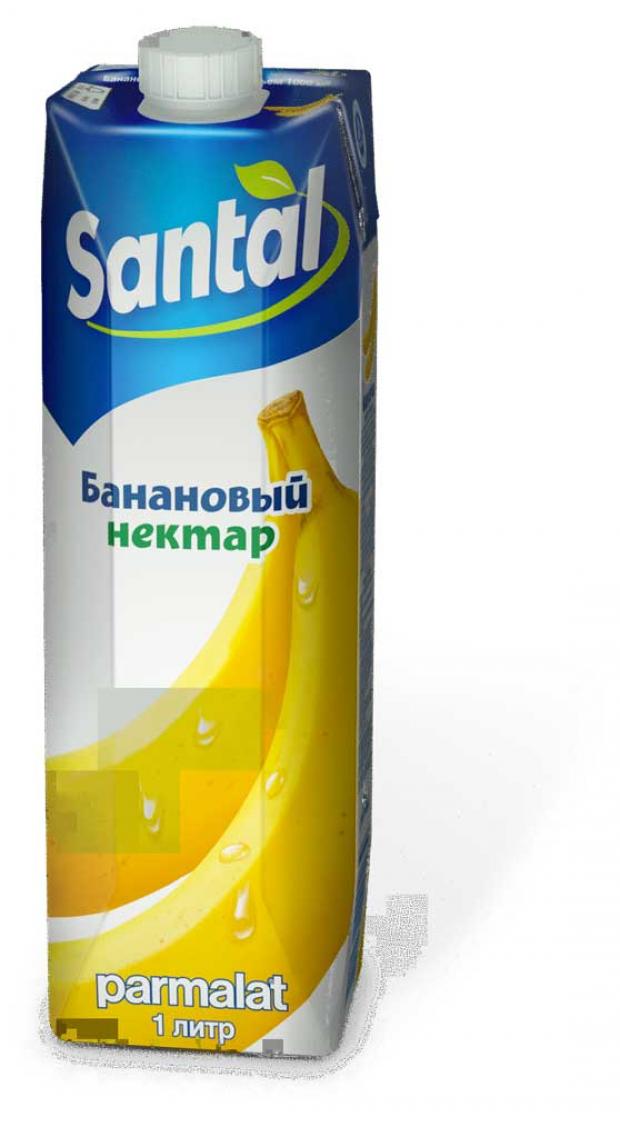 Нектар банановый Santal, 1 л