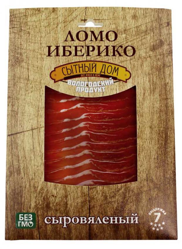 Деликатес свинина сыровяленая Сытный Дом Ломо Иберико нарезка 70 г 376₽