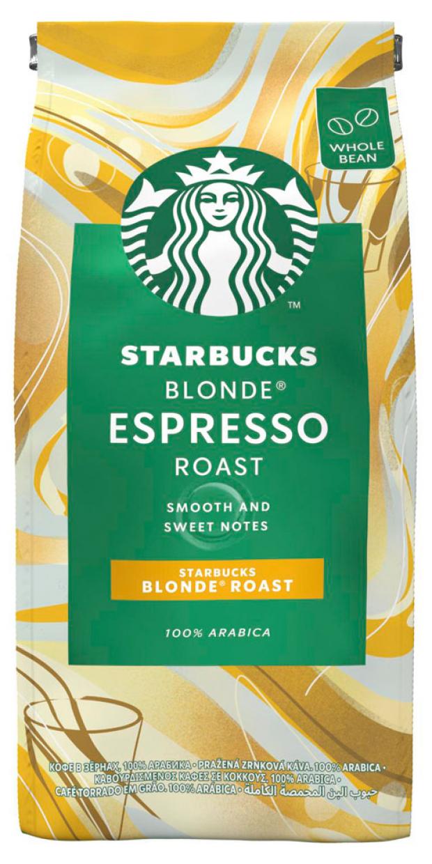 

Кофе в зернах Starbucks Blonde Espresso Roast, 200 г