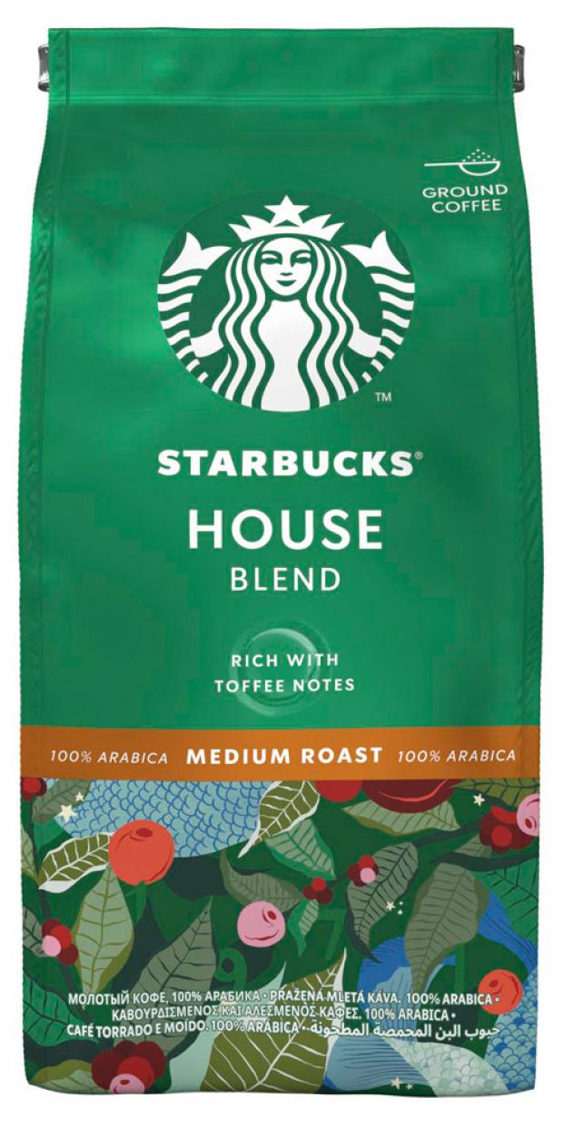 

Кофе молотый Starbucks House Blend, 200 г