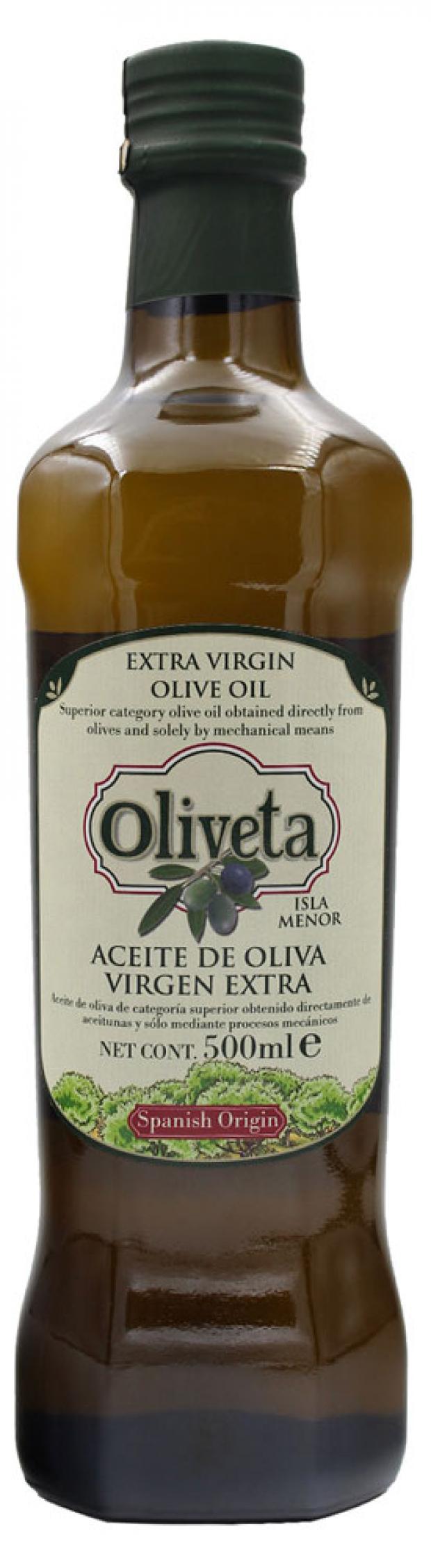 фото Масло оливковое oliveta extra virgin нерафинированное, 500 мл