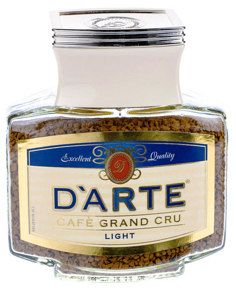 D'ARTE | Кофе растворимый D'ARTE Light Taste, 100 г