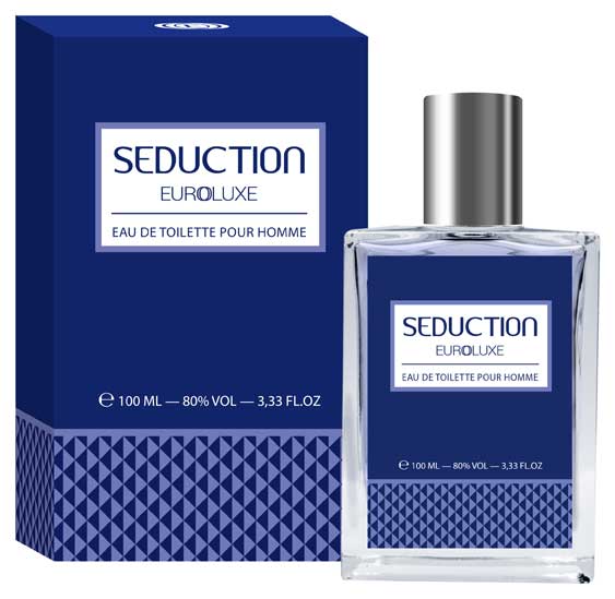 Туалетная вода мужская Euroluxe Seduction, 100 мл