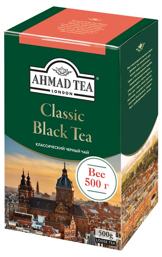 

Чай черный Ahmad Tea классический листовой, 500 г