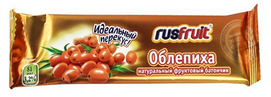 RusFruit | Батончик фруктовый RusFruit облепиха, 30 г