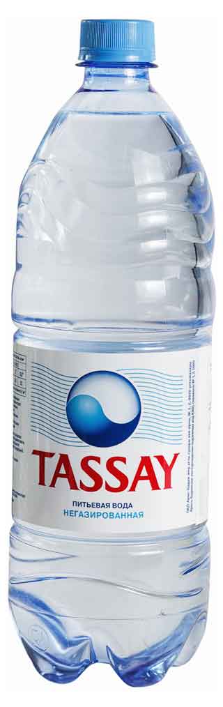 Вода питьевая TASSAY без газа, 1 л