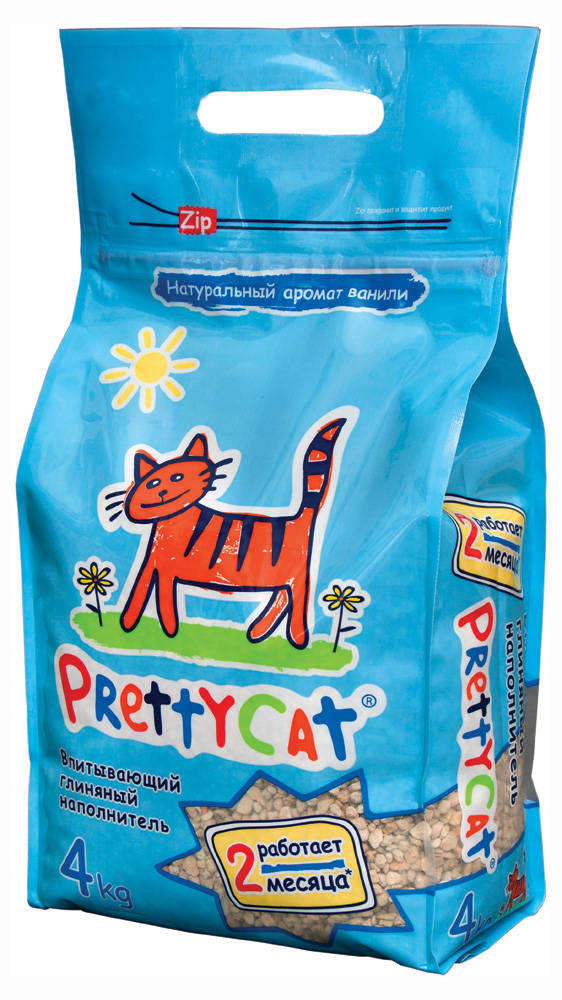 Наполнитель PrettyCat Aroma Fruit для кошачьих туалетов глиняный, 8 л